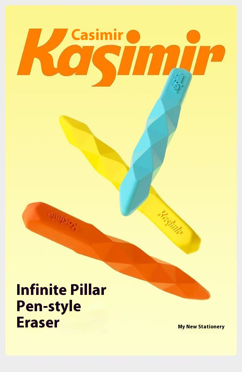 KASIMIR Cylindrical-shaped Eraser